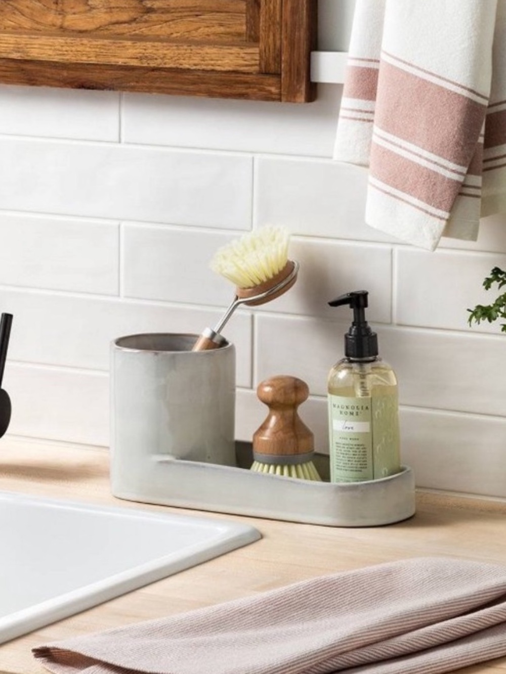 Hearth & Hand Ceramic Sink Organizer